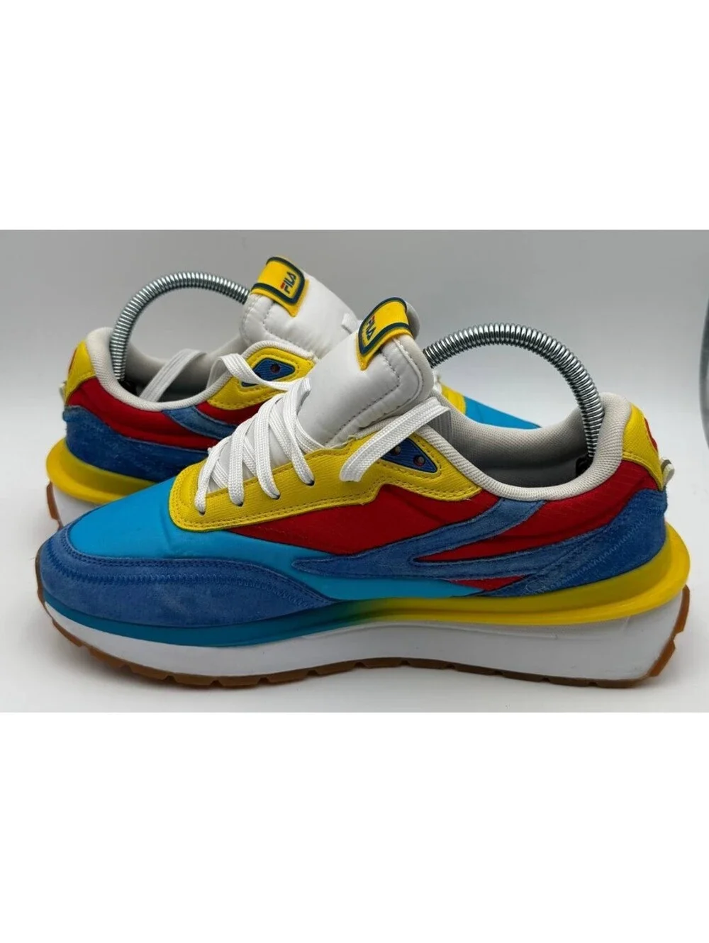 FILA Multicolor Sneakers Woman US 9.5 Leather Athletic Shoes 5RM01550-431
